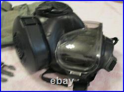 SMALL Avon M50 Gas Mask Full Face Respirator and Bag