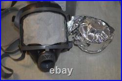 S. E. A. Scott FO Full Face Gas Mask Respirator with Filter NEW READ