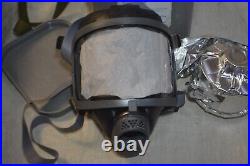 S. E. A. Scott FO Full Face Gas Mask Respirator with Filter NEW READ