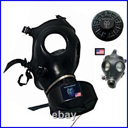 SafeGuardian 4 GAS MASK Israeli with 4 Premium 40mm FILTER Face Respirator NEW