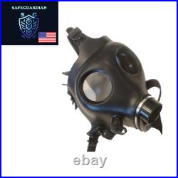 SafeGuardian 4 GAS MASK Israeli with 4 Premium 40mm FILTER Face Respirator NEW