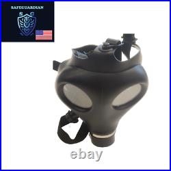 SafeGuardian 4 GAS MASK Israeli with 4 Premium 40mm FILTER Face Respirator NEW