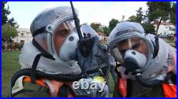 Sapphire Protective Gas Mask + 25L Blower Tactical Safety Hood NATO 40MM