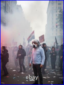 Sapphire Stone Full-Face Respirator Gas Mask 40mm NATO LOT OF 3 FREE SHIPPING