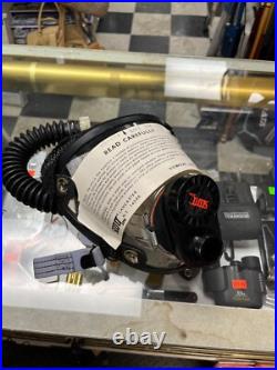 Scott 802240-01 Safety Full Face Gas Respirator Mask With Head Harness Black