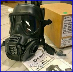 Scott FRR CBRN BRAND NEW full face Gas mask Respirator BEAT AVON 40mm MEDIUM