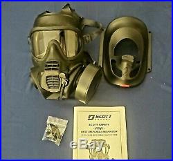 Scott FRR CBRN full face Gas mask Respirator WithFILTER NEW IN BOX