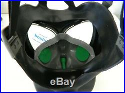Scott Full Face Respirator NBC Gas Mask Prepper Military Police Fire Small