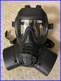 Scott GSR Gas Mask Respirator British Military Size 1/Large