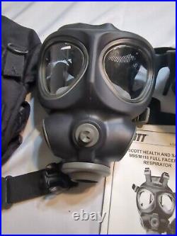 Scott M95 Full Face Respirator NBC Gas Mask with Bag & Filter #3