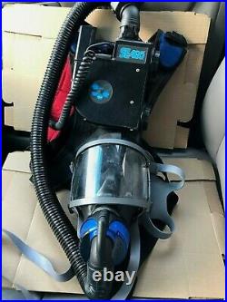 Scott/SEA-SE400 Powered Full Gas Mask Respirator System PAPR-SE400AT-2+Radio