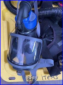 Scott / SEA SE400 Powered Full Gas Mask Respirator System PARP SE-400AT-2 AS-IS