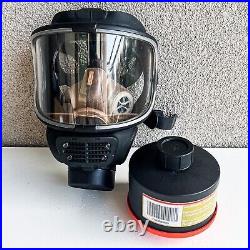 Scott Safety FM3 PROMASK 40 (Size M/L) Gas Mask Respirator Unused SEA Cartridge