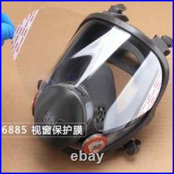 Scratch Resistant Protective Film For 3M 6800 Gas Respirator Full Face Mask