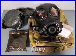 Sealed Dutch FM-12 Gas Mask Respirator Size 3 Kit