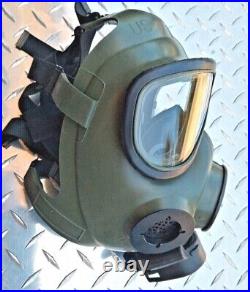 Sealed M40B Military-Spec Gas Mask 40mm NATO CBRN Approved NIB Size Small