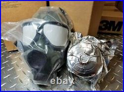 Sealed M40 Military-Spec Gas Mask with 40mm NATO CBRN Approved Filter ALL NIB