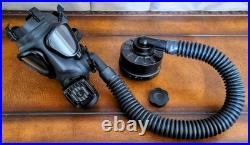 Serbia Armed Force Black M2F Phonic Gas Mask M93 Parka with US Hose & US Hood