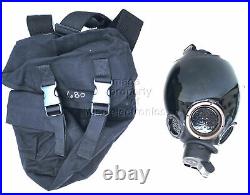 Small MSA 40mm Millennium CBRN Gas Mask Respirator WithThigh Holster & Tint Shield