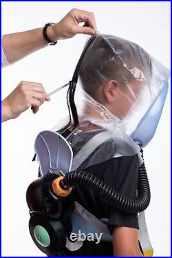 Supergum Infant & Child Gas Mask Hood Kit with Blower + Filter + Drinking Tube