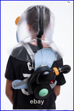 Supergum Quartz NBC Child Escape Respirator / Infant Gas Mask with PAPR