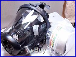 Survivair #763000 40mm NATO Opti-Fit Tactical Gas Mask withBrand New NBC Filter
