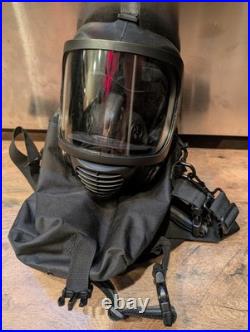 Tactical Gas Mask CM-6M Full Face Respirator for CBRN Defense with Hip Pack