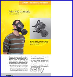 Israeli Full Face Gas Mask Kit With Blower – NBC Protection, 40mm NATO Filter, 2008 Manufacture