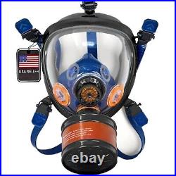 Tesoro ST-100X Full Face Respirator Mask survival & Tactical Gas Mask-c4
