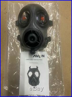 UNUSED FM12 Respirator AVON NBC Gas Mask SIZE 2