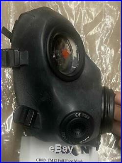 UNUSED FM12 Respirator AVON NBC Gas Mask SIZE 2