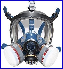 UOPASD Organic Vapor Respirator full face gas mask with Activated Carbon Air