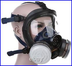 UOPASD Organic Vapor Respirator full face gas mask with Activated Carbon Air