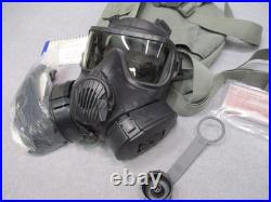 USGI Avon M50 JSGPM Gas Mask Medium CBRN Protective Mask Carrier Kit