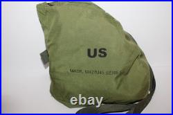 USGI M42 M45 Protective Mask size Medium with Filter Hose Hood & Bag NOS