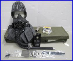 USMC USN Pilot Aircrew NBC Gas Mask MK 5 AR5 Respirator 1980s N&Z Aviation NOS
