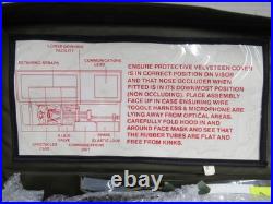 USMC USN Pilot Aircrew NBC Gas Mask MK 5 AR5 Respirator 1980s N&Z Aviation NOS