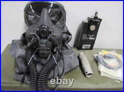 USMC USN Pilot Aircrew NBC Gas Mask MK 5 AR5 Respirator 1980s N&Z Aviation NOS