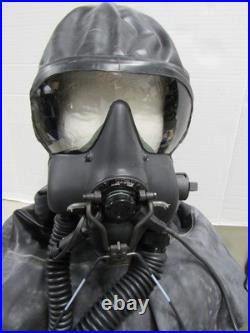 USMC USN Pilot Aircrew NBC Gas Mask MK 5 AR5 Respirator 1980s N&Z Aviation NOS