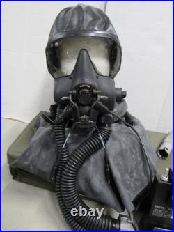 USMC USN Pilot Aircrew NBC Gas Mask MK 5 AR5 Respirator 1980s N&Z Aviation NOS