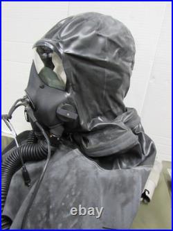 USMC USN Pilot Aircrew NBC Gas Mask MK 5 AR5 Respirator 1980s N&Z Aviation NOS