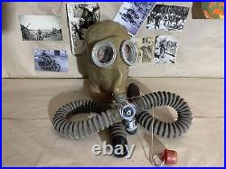 USSR Gas Mask R-34 Regenerative Insulating Respirator Soviet Military Army
