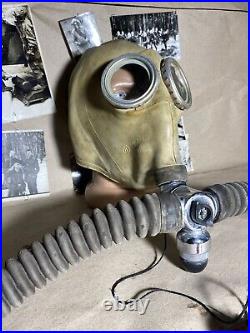 USSR Gas Mask R-34 Regenerative Insulating Respirator Soviet Military Army