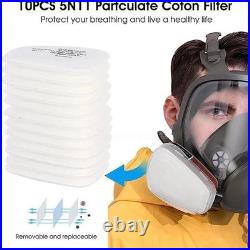 US Full Face Gas Mask Painting Spraying Respirator withFilters for 6800 Facepiece