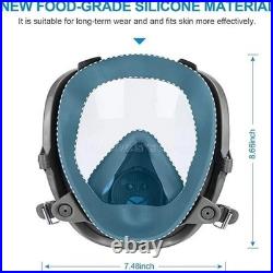 US Full Face Gas Mask Painting Spraying Respirator withFilters for 6800 Facepiece
