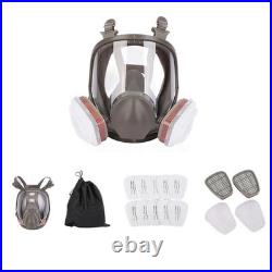 US Full Face Gas Mask Painting Spraying Respirator withFilters for 6800 Facepiece