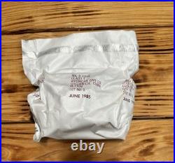 US M17 A2 Gas Mask MSA with Filter Canvas Bag Size Extra Small 1986 New Old Stock