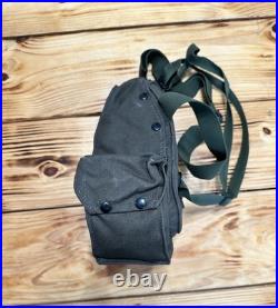 US M17 A2 Gas Mask MSA with Filter Canvas Bag Size Extra Small 1986 New Old Stock