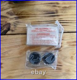 US M17 A2 Gas Mask MSA with Filter Canvas Bag Size Extra Small 1986 New Old Stock