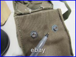 US M17 A2 Gas Mask MSA with Filter Canvas Bag Size Small 1984 Unused New Old Stock